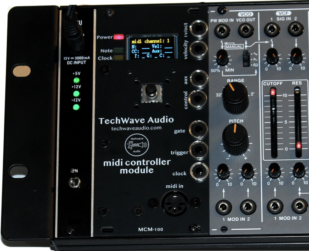 MCM-100 in rack